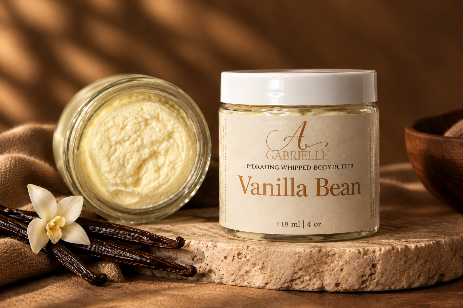 Vanilla Bean whipped body butter